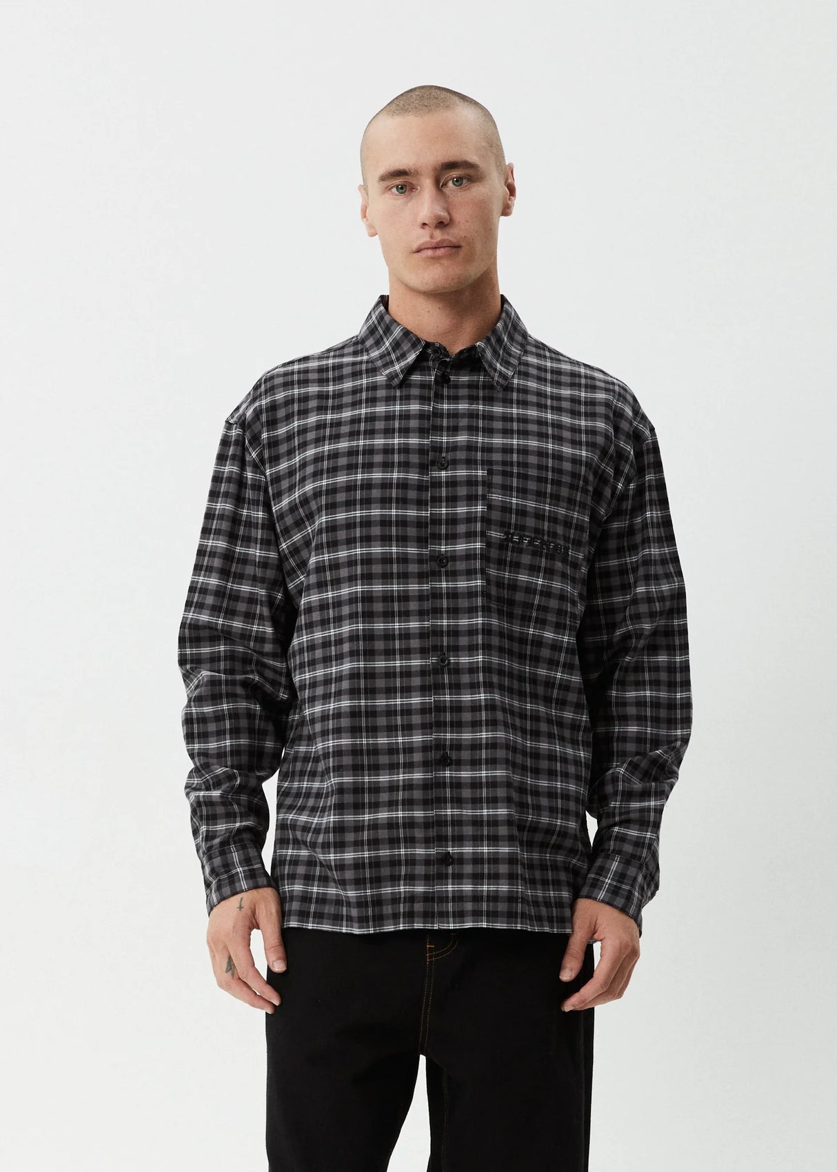 Afends Darkness Long Sleeve Shirt