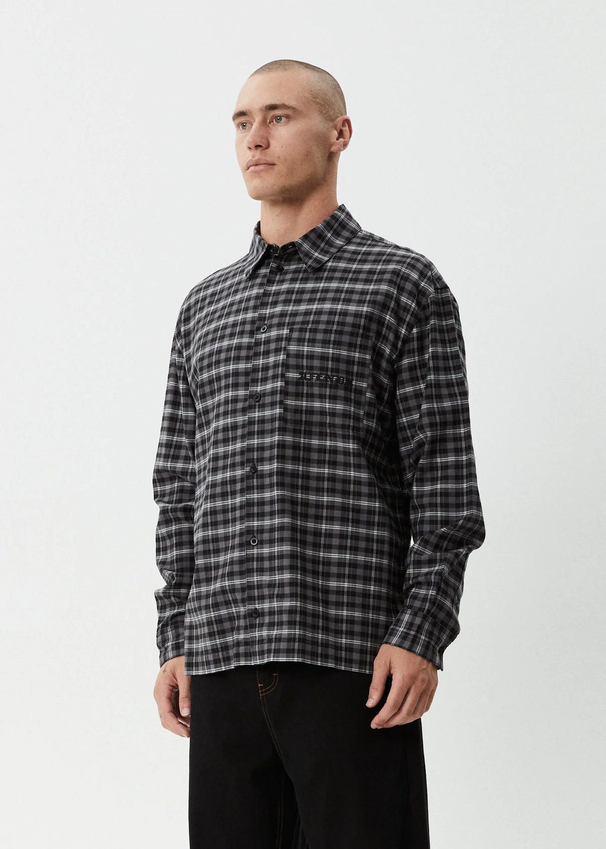 Afends Darkness Long Sleeve Shirt