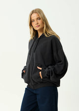 Afends Residence Heavyweight Boxy Zip Hood