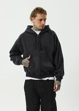 Afends Residence Heavyweight Boxy Zip Hood