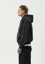 Afends Residence Heavyweight Boxy Zip Hood