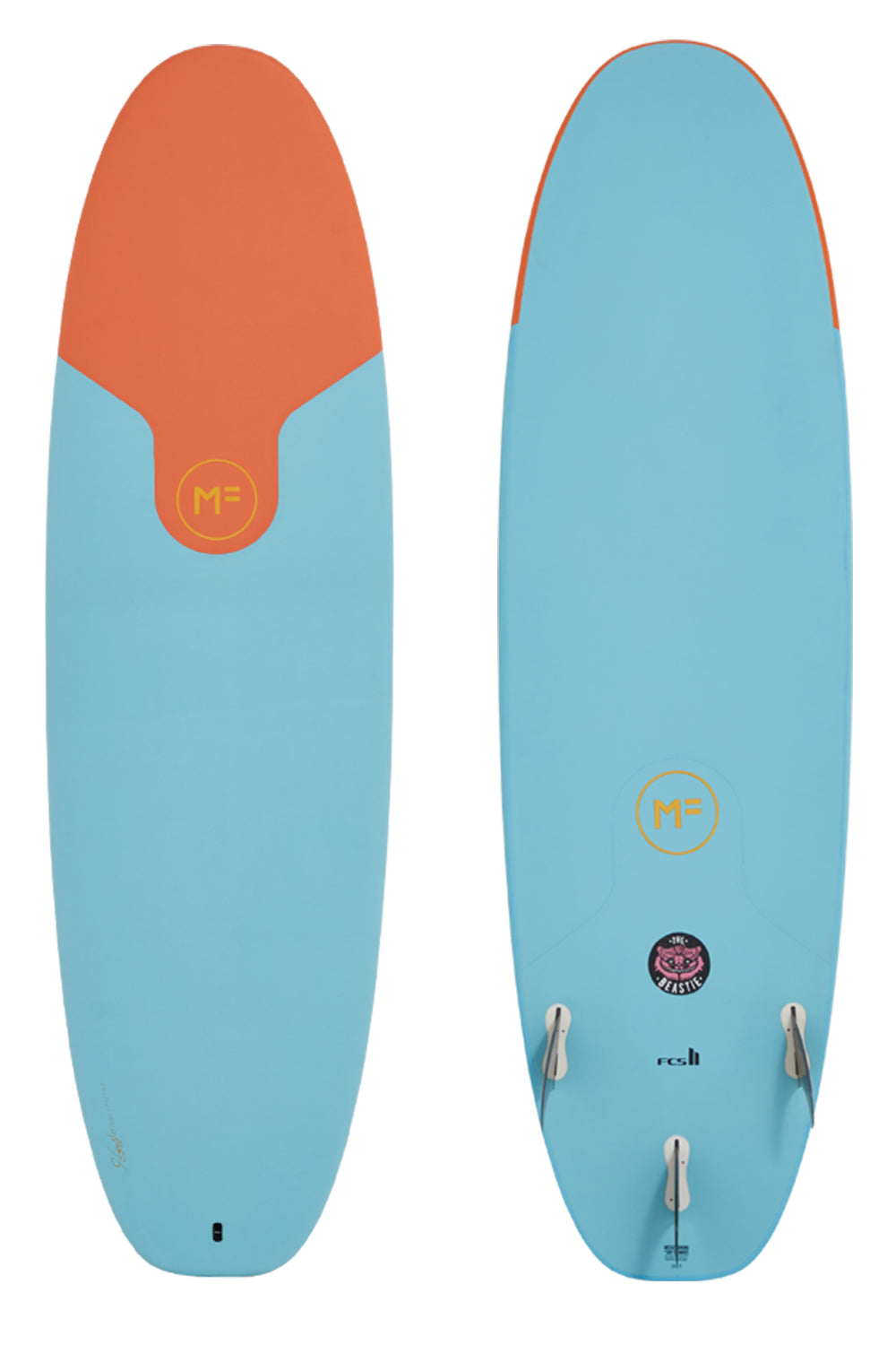 Mick Fanning Softboards MF Beastie 2.0 Softboard - Comes With Fins