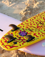 Mick Fanning MF Super Soft MINI Beastie Softboard - Comes With Fins