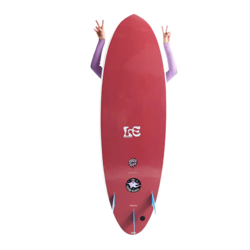 Mick Fanning Softboards X Laura Enever Supersoft Sugar Glider Softboard - Fins Included
