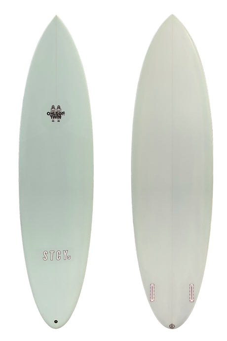 Stacey Ohlson Twin Fin Surfboard - Tint