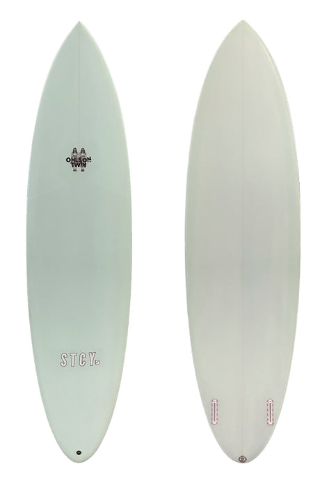 Stacey Ohlson Twin Fin Surfboard - Tint