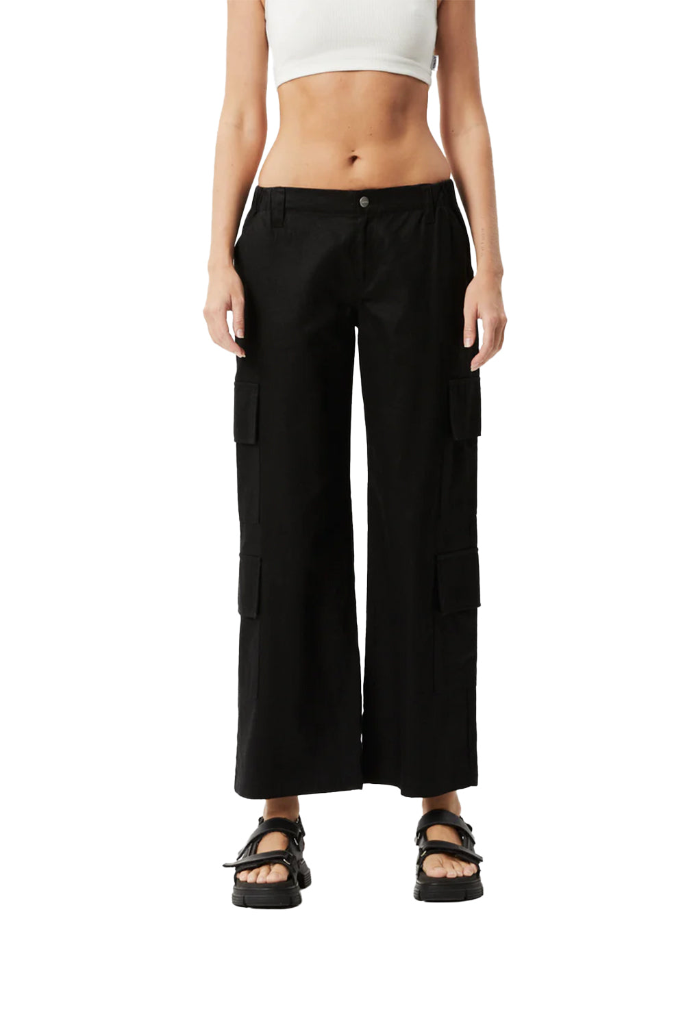 Afends Womens Midnight Cargo Pants