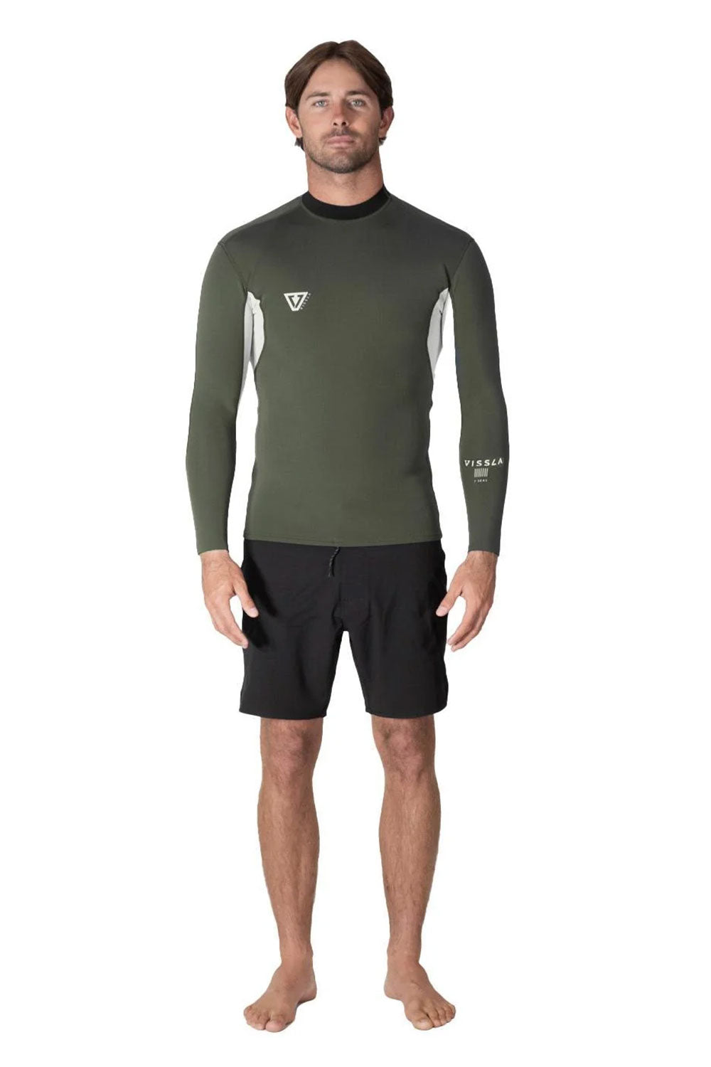 Vissla Mens Natural Seas 1mm Long Sleeve Jacket