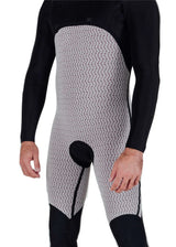 Vissla Mens Natural Seas 3-2 Full Chest Zip