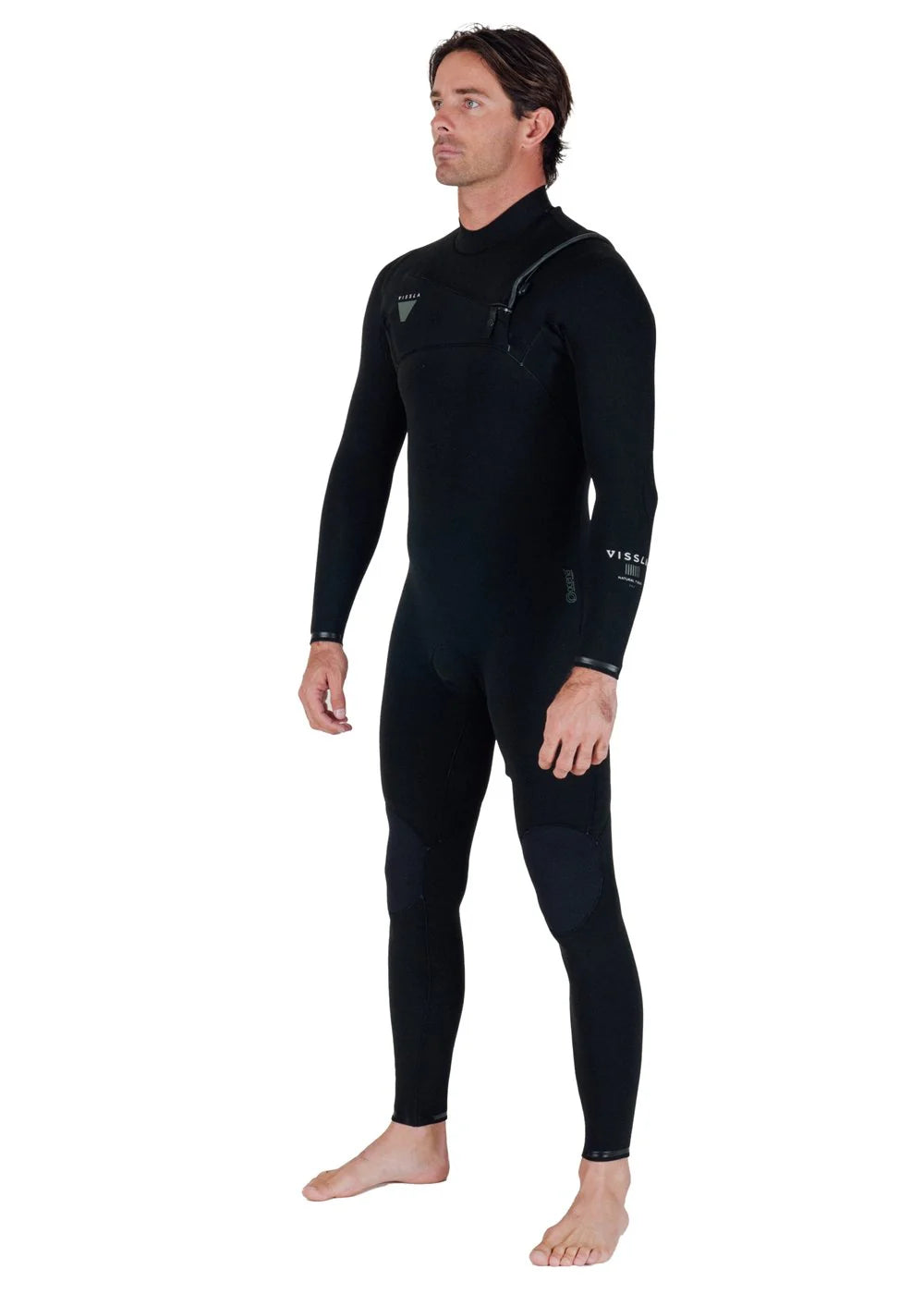 Vissla Mens Natural Seas 3-2 Full Chest Zip