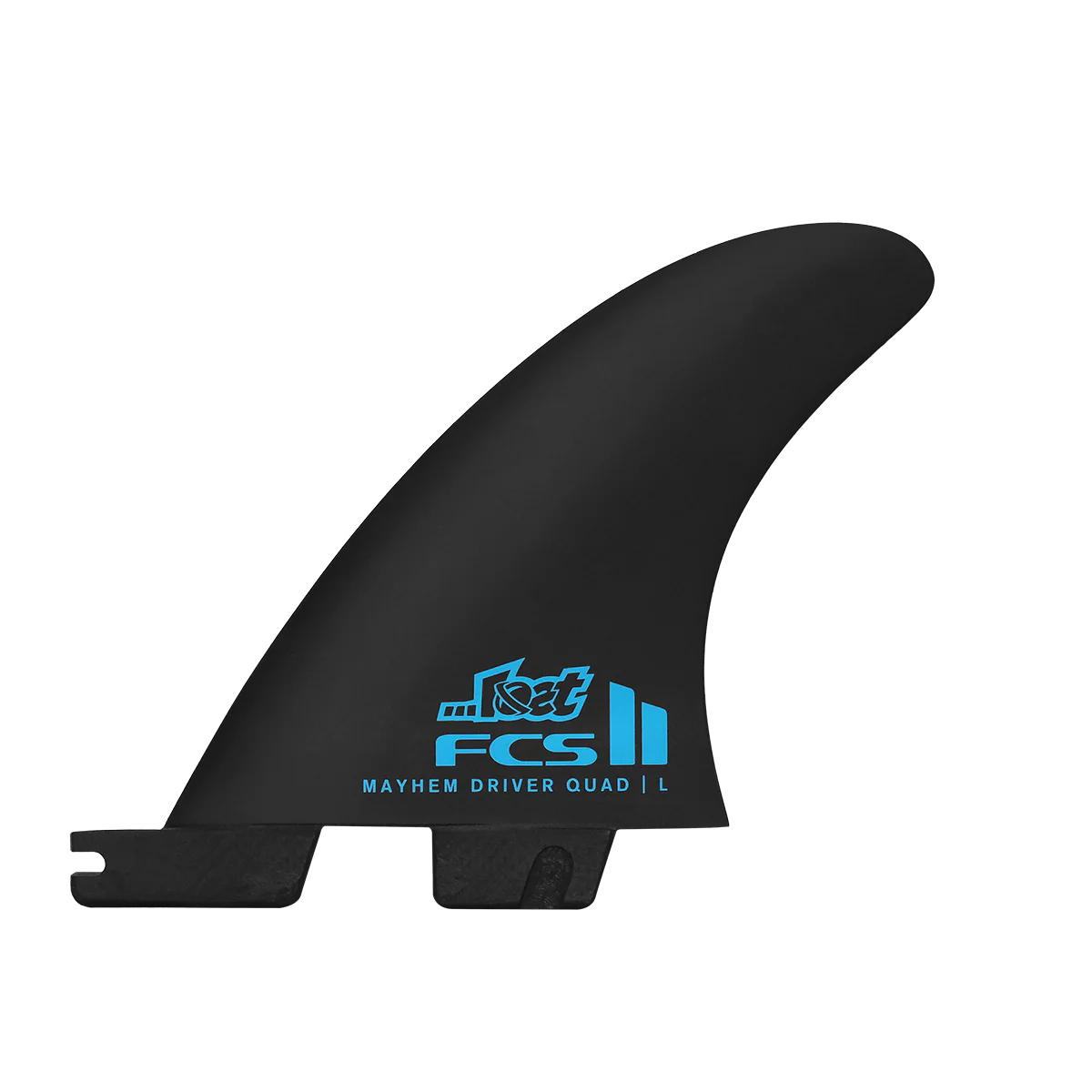 FCS 2 Mayhem Driver PC Carbon Quad Rear Fin Set