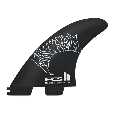 FCS 2 Mayhem Driver PC Carbon Tri Fin Set