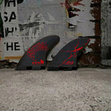 FCS 2 Mayhem Driver PC Carbon Tri Fin Set