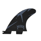 FCS 2 Mayhem Pivot PC Carbon Quad Rear Fin Set