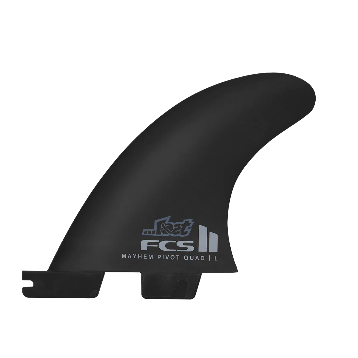 FCS 2 Mayhem Pivot PC Carbon Quad Rear Fin Set