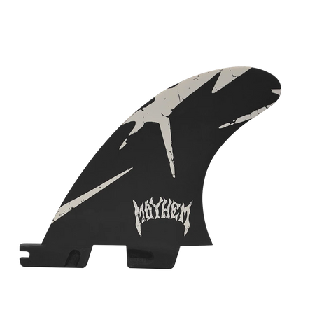 FCS 2 Mayhem Pivot PC Carbon Quad Rear Fin Set