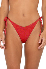 Rusty Shimmy Side Tie Brazilian Bikini Bottom