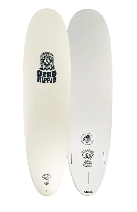 Spooked Kooks Dead Hippie 8ft Softboard - Comes with Fins