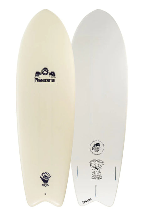 Spooked Kooks 5'8ft Frankenfish Softboard - Comes with Fins