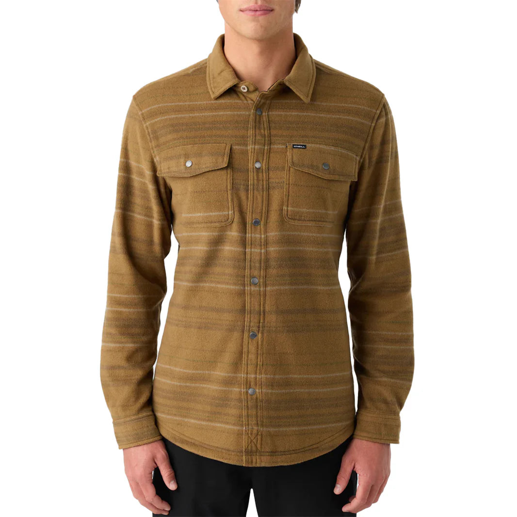 O'Neill Mens Glacier Superfleece Over Shirt