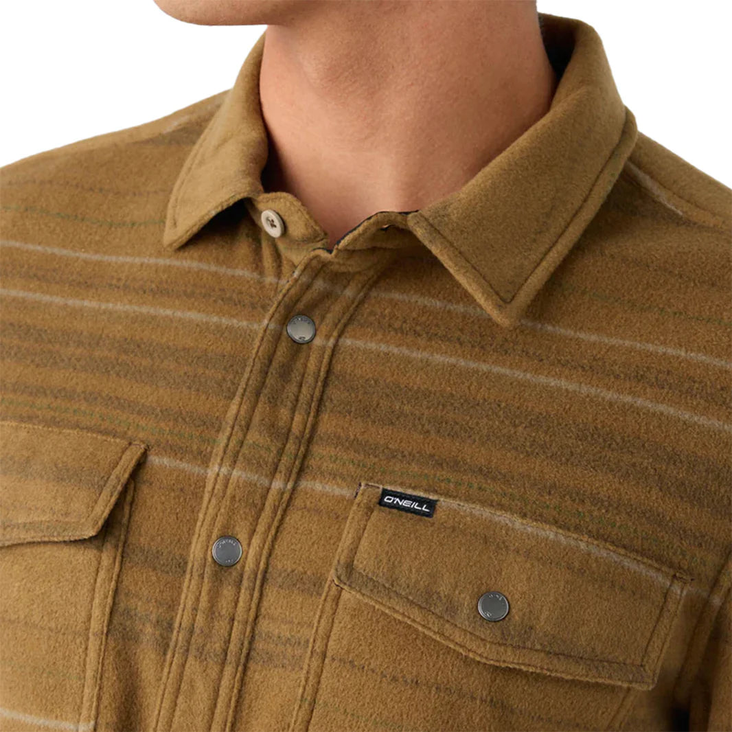 O'Neill Mens Glacier Superfleece Over Shirt