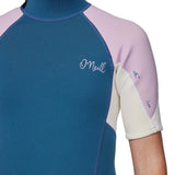 O'Neill Girls Reactor 2mm Back Zip Short Sleeve Spring Suit