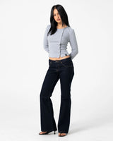 Rusty Womens Button Up Long Sleeve Top