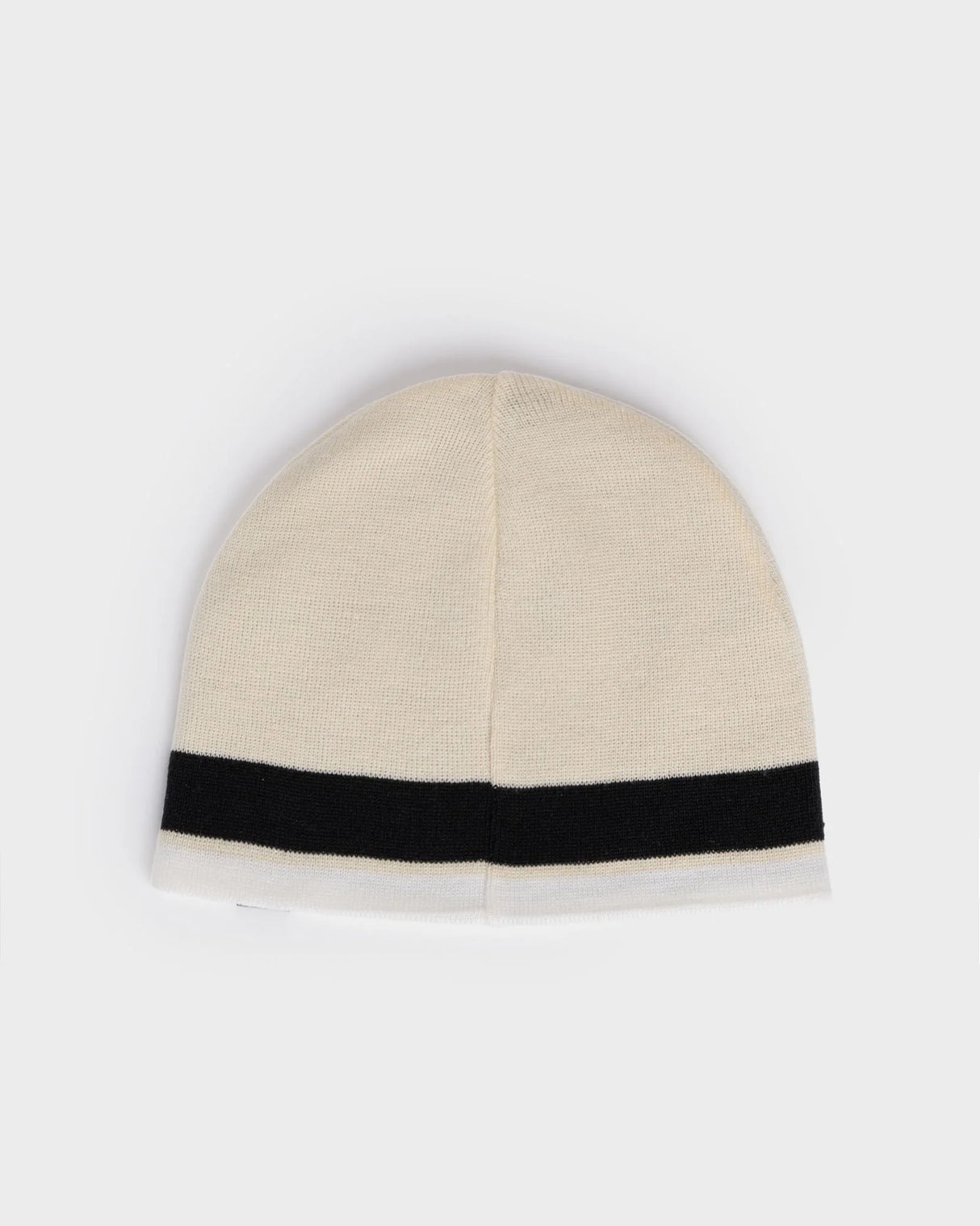 Rusty White Lines Reversible Beanie