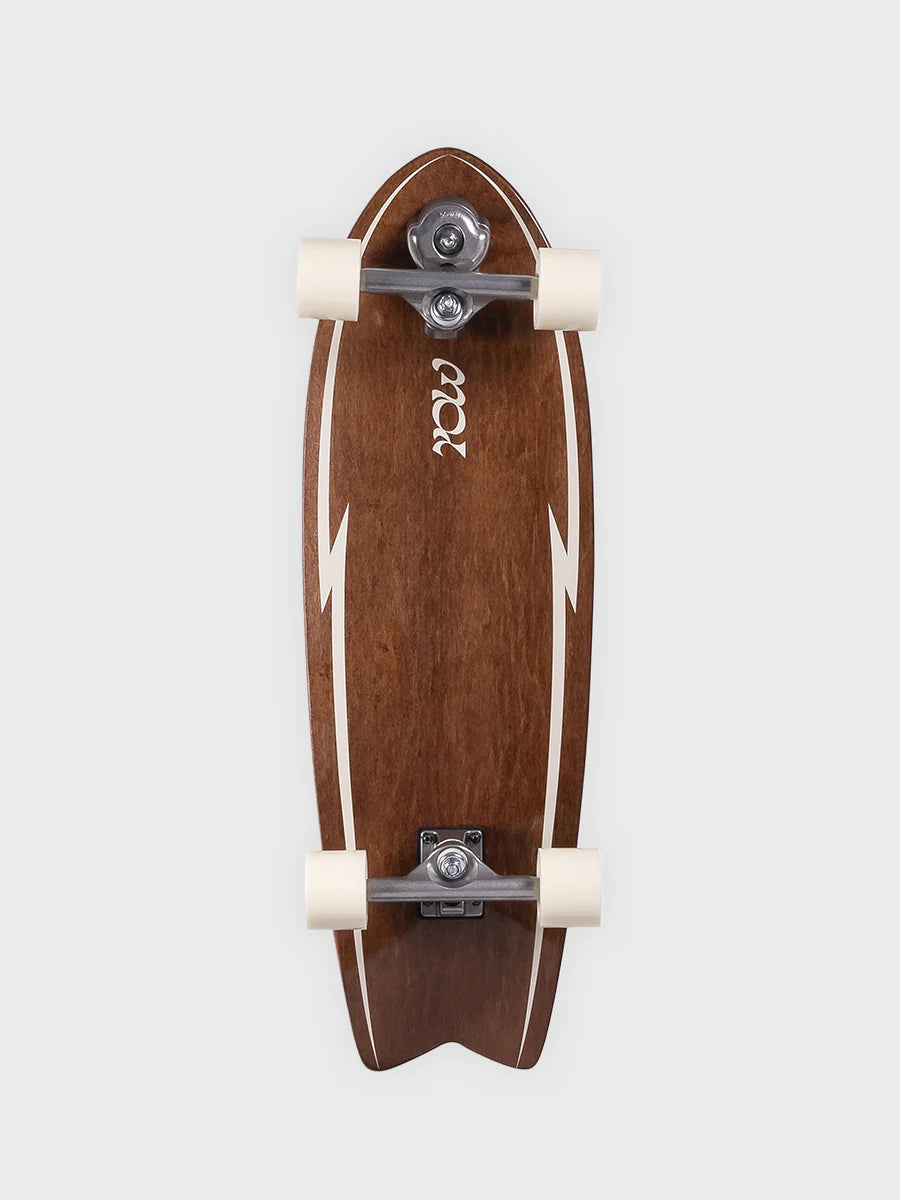 YOW Pipe 32" Power Surfing Series Surfskate - Wood
