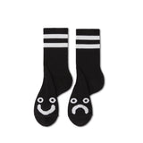 Polar Skate Co Happy Sad Crew Socks