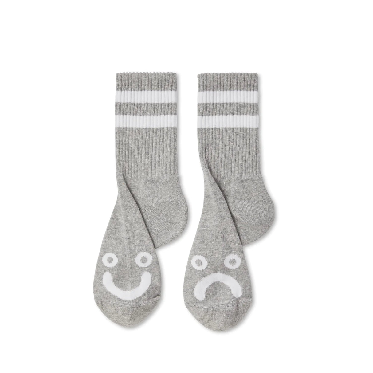 Polar Skate Co Happy Sad Crew Socks