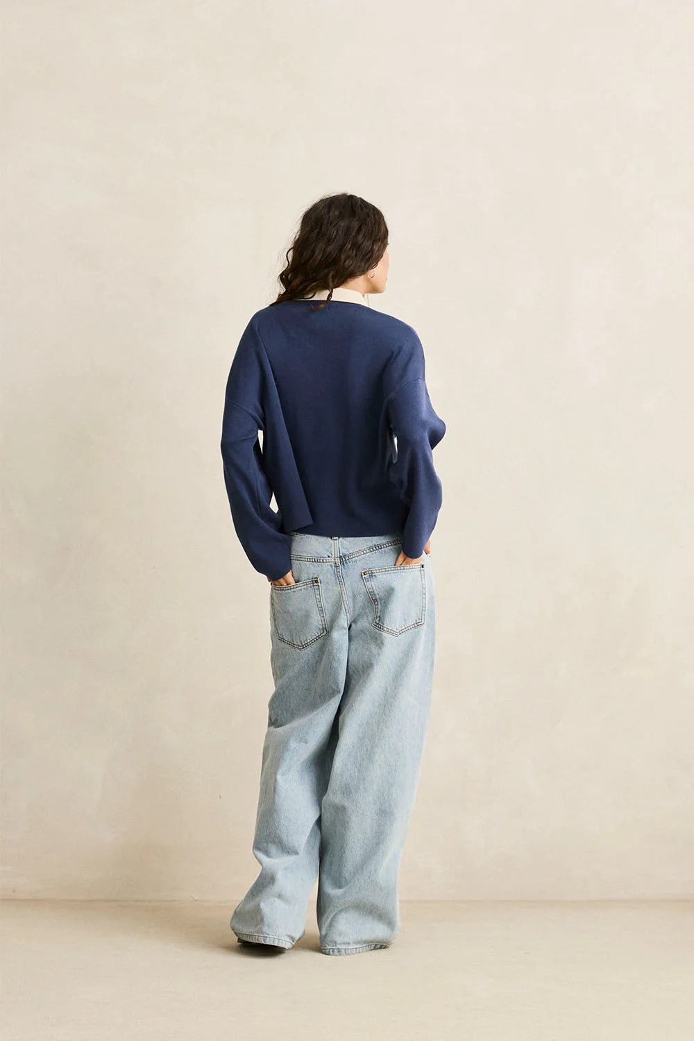Rhythm Rugby Polo Knit Sweater