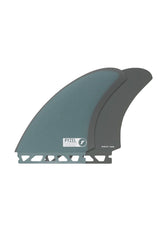 Futures Fins Pyzel Bobcat Twin Fin Set - Blue/Grey