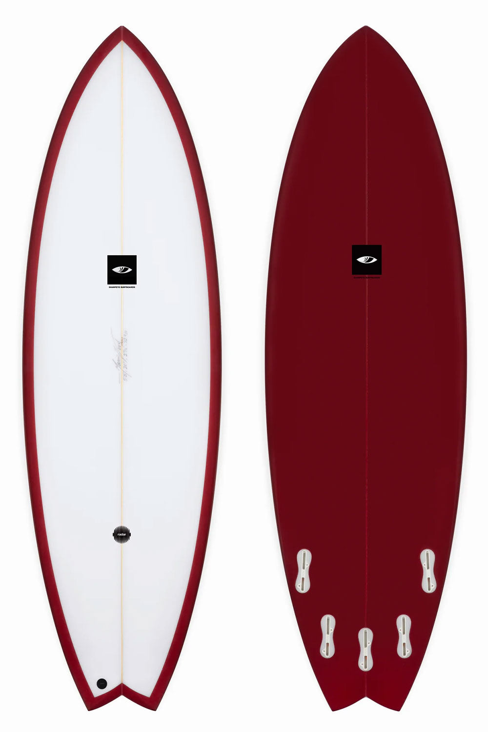 Sharpeye Radar Surfboard - With Spray