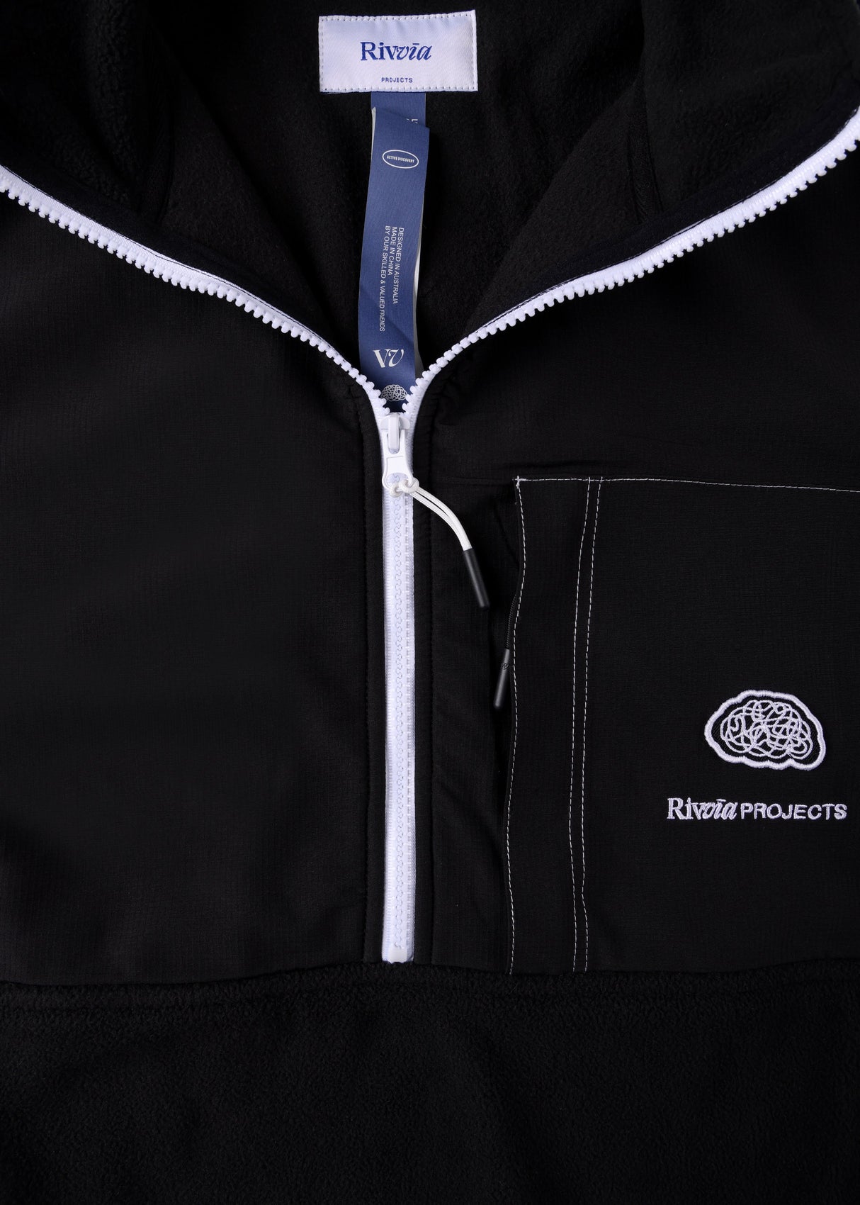 Rivvia Projects 1/2 Zip Polar Fleece