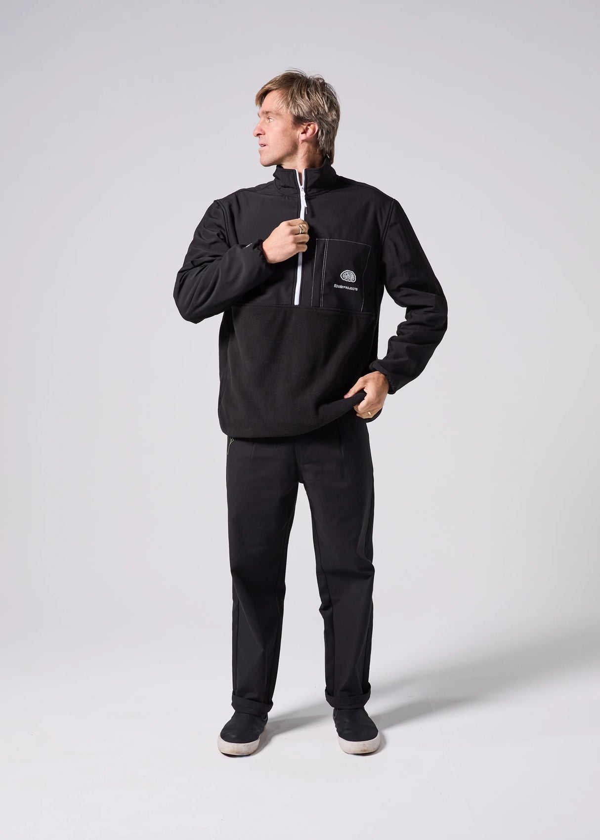Rivvia Projects 1/2 Zip Polar Fleece