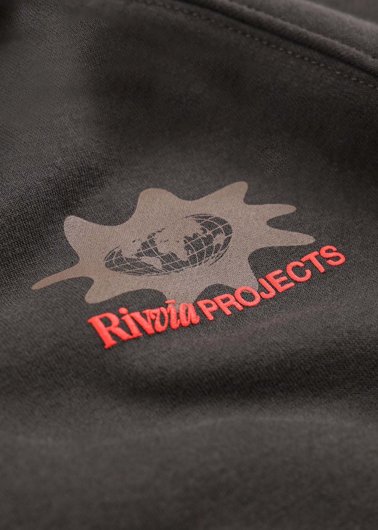 Rivvia World Splat Front Zip hood