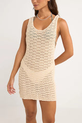 Rhythm Maddie Scoop Neck Mini Dress