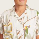 Roark Mens Gonzo Short Sleeve Button Up Shirt