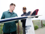 Firewire Rob Machado Twin Keel Fin Set - Single Tab