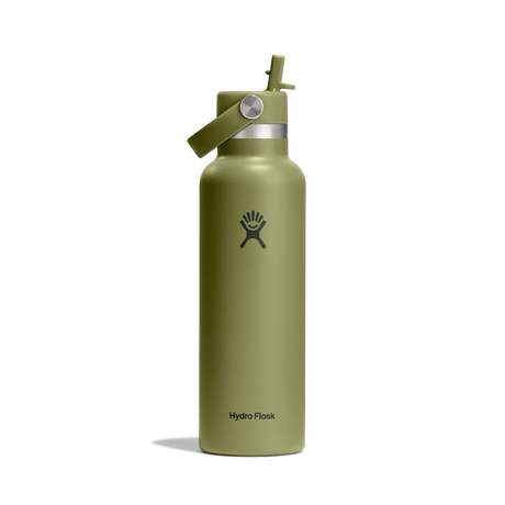 Hydro Flask 21oz (621ml) Standard Mouth Bottle with Flex Straw Cap