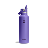 Hydro Flask 21oz (621ml) Standard Mouth Bottle with Flex Straw Cap