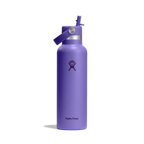 Hydro Flask 21oz (621ml) Standard Mouth Bottle with Flex Straw Cap