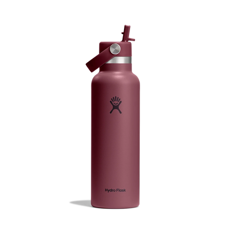 Hydro Flask 21oz (621ml) Standard Mouth Bottle with Flex Straw Cap