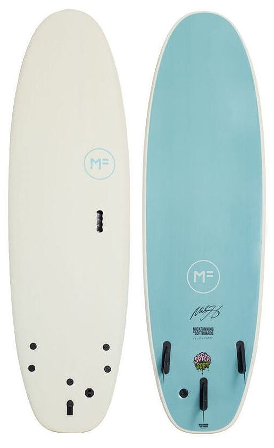 Mick Fanning MF Super Soft Beastie Softboard - Comes With Fins