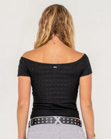 Rusty Ciao Bella Off Shoulder Top