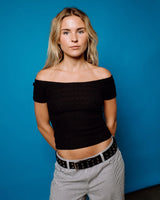 Rusty Ciao Bella Off Shoulder Top