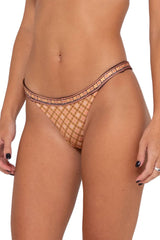 Rusty Georgie Geo Retro Bikini Bottom