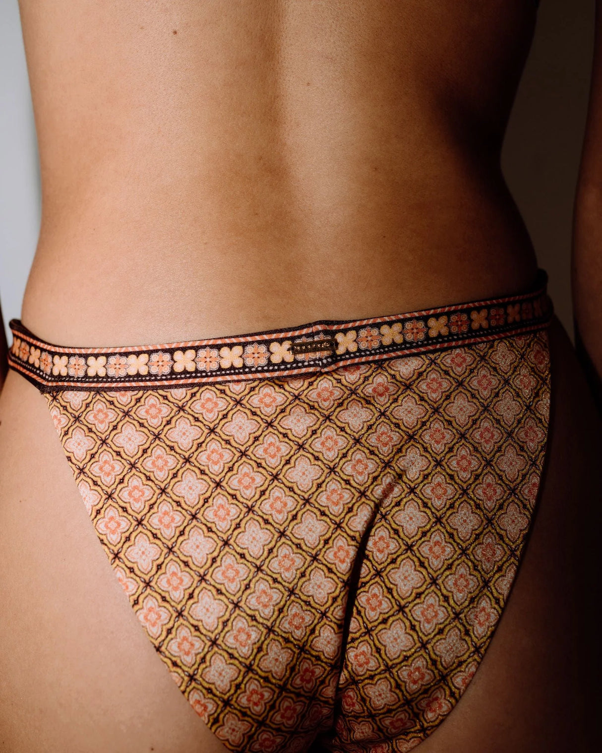 Rusty Georgie Geo Retro Bikini Bottom