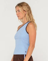 Rusty Zoe One Shoulder Tank